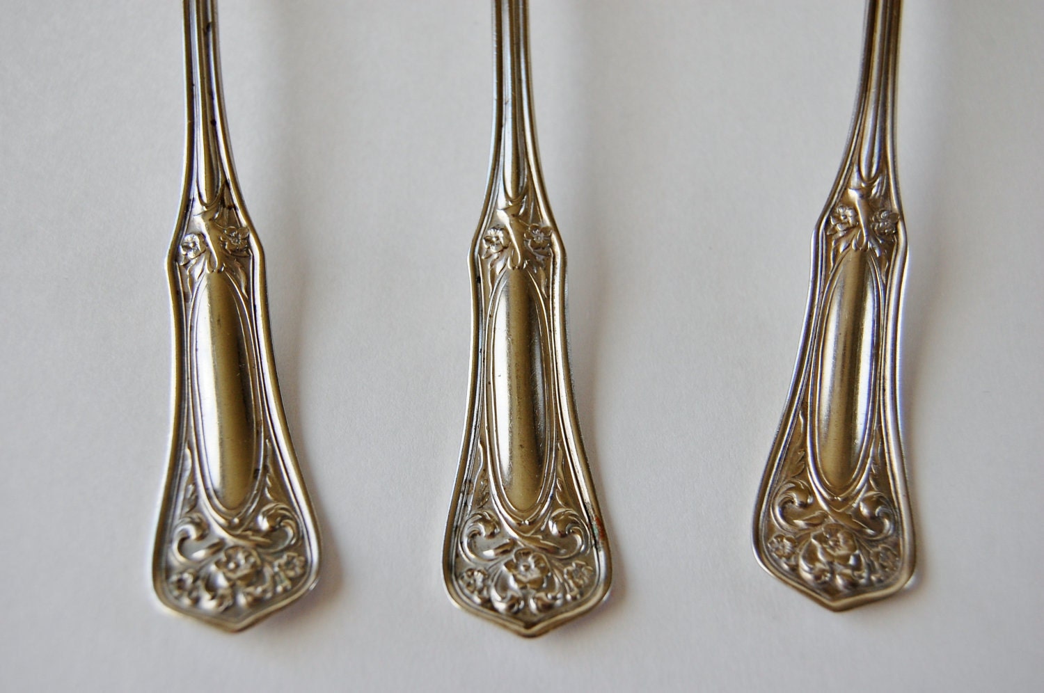 Items similar to Rogers Nickel Silver Flatware 3 pieces SALE on Etsy