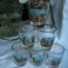 Retro shot glasses