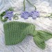 Crochet Mermaid Inspired Baby Girl Outfit --Great Photography Prop --Customizable Colors