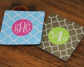 Coasters - SET OF FOUR - Many Colors and Designs Available