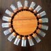 RESERVED for Barbara  Teak 18 Bottle Rotating Spice Wheel Denmark c1964 Mad Men