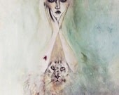 Zachary and Rose, An 8" x 10" Print By: Allison Harvard