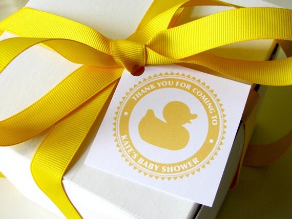 Duck Baby Shower Printable - Duckling - Rubber Duck - Favor Tags - party printables - Gift Tags - DIY Printable Il_570xn