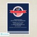 4th of July Invitation - 4th of july printable - BBQ invitation - Independence Day - Patriotic - Red - White - Blue - Stars - DIY Printable