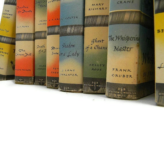 vintage Detective Book Club collection