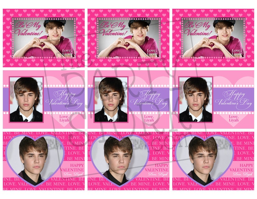 justin beiber valentines day tumblr cards