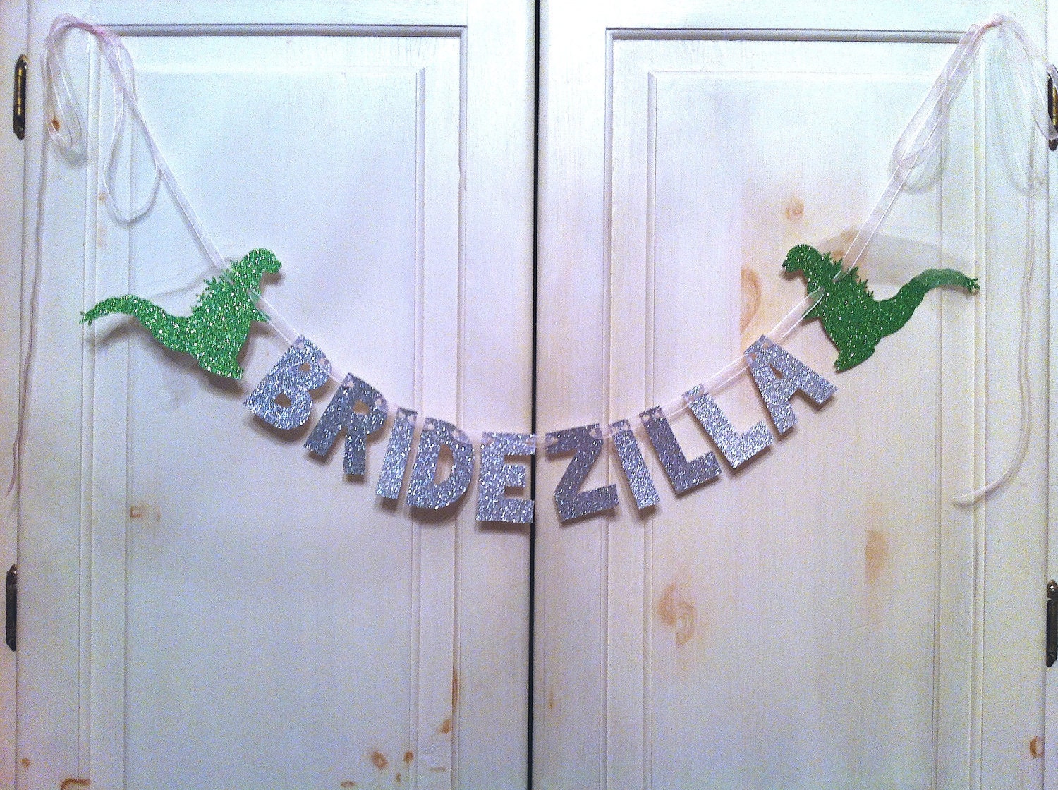 Bridezilla Banner -- Bridal Shower or Bachelorette Party Decoration / Photo Prop