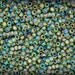 TOHO seed beads 10g size 11/0 Trans-Rainbow-Frosted Olivine Nr. 11-180F LAST
