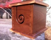 Jumbo Walnut Yarn Box