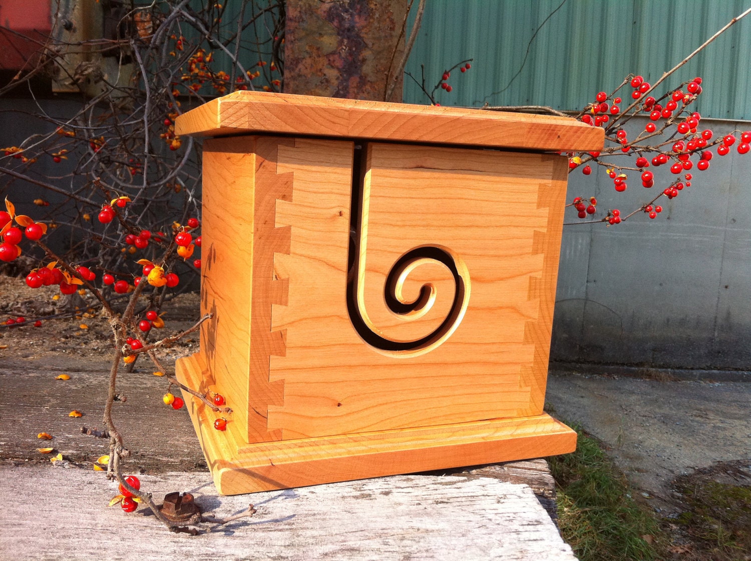Cherry Yarn Box