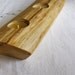 Split Log Candle Holder - reclaimed wood with beeswax tealights LCH115