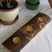 Split Maple Log candle holder with beeswax tealights rustic cambian live edge surface eco gifts under 50 LCH117