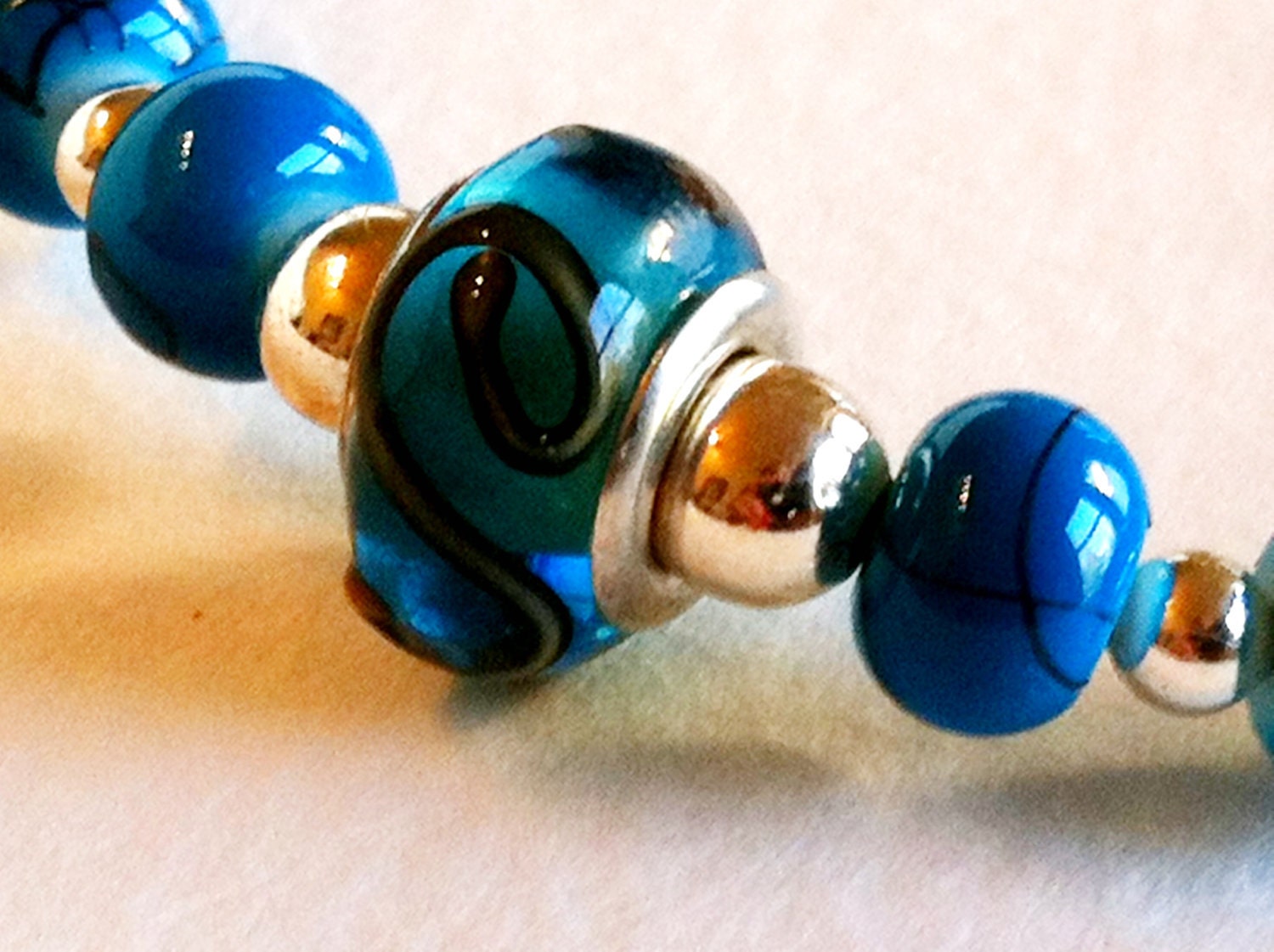 Forget-Me-Not (8 inch) Bracelet