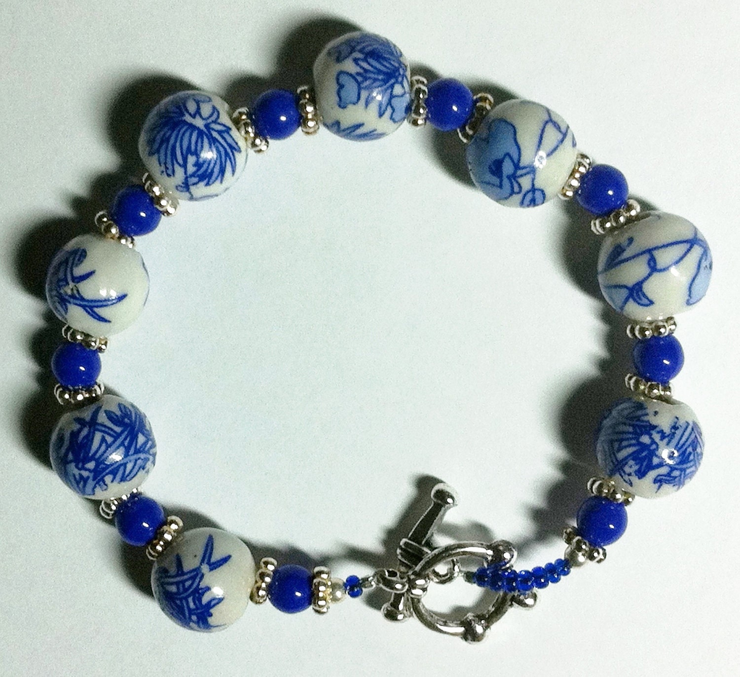 Chinese Blue (8 inch) Bracelet