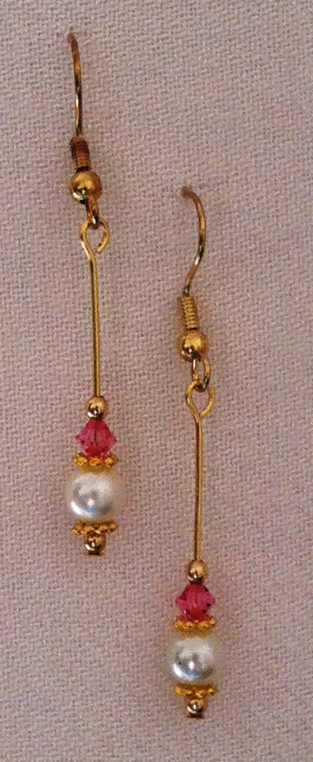 Elizabeth - Swarovski Crystal Dangle Earrings III