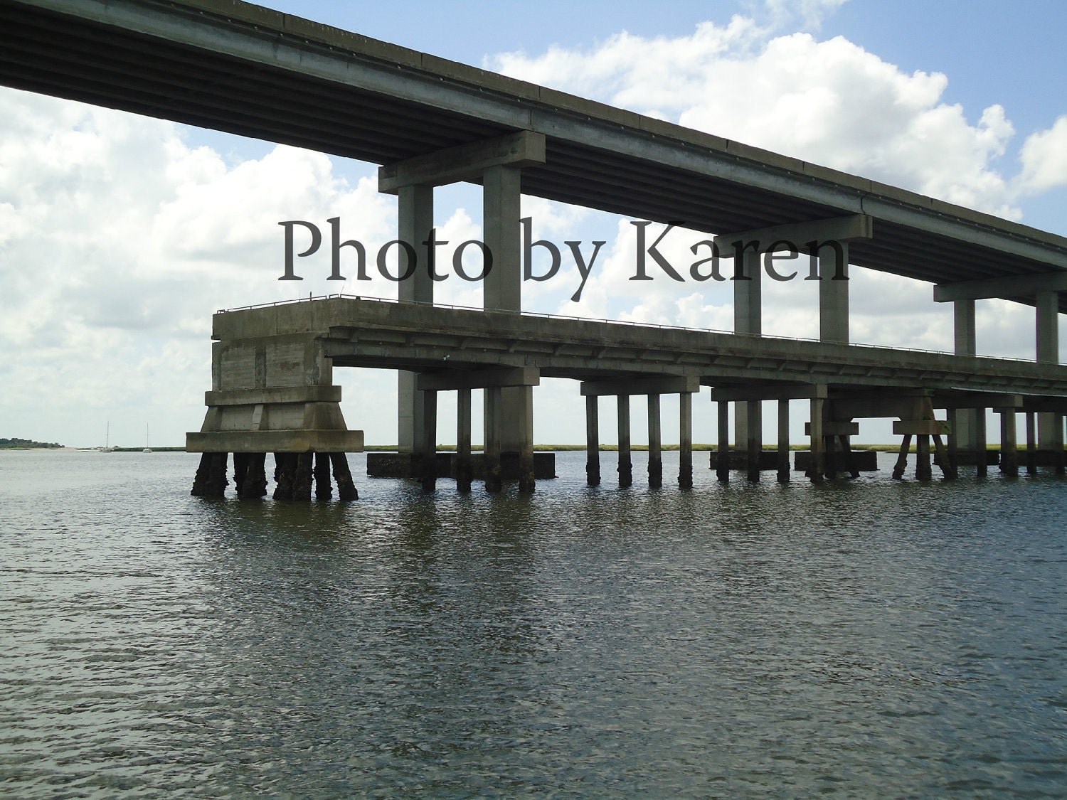 Bridge photograph, Harbor Scene