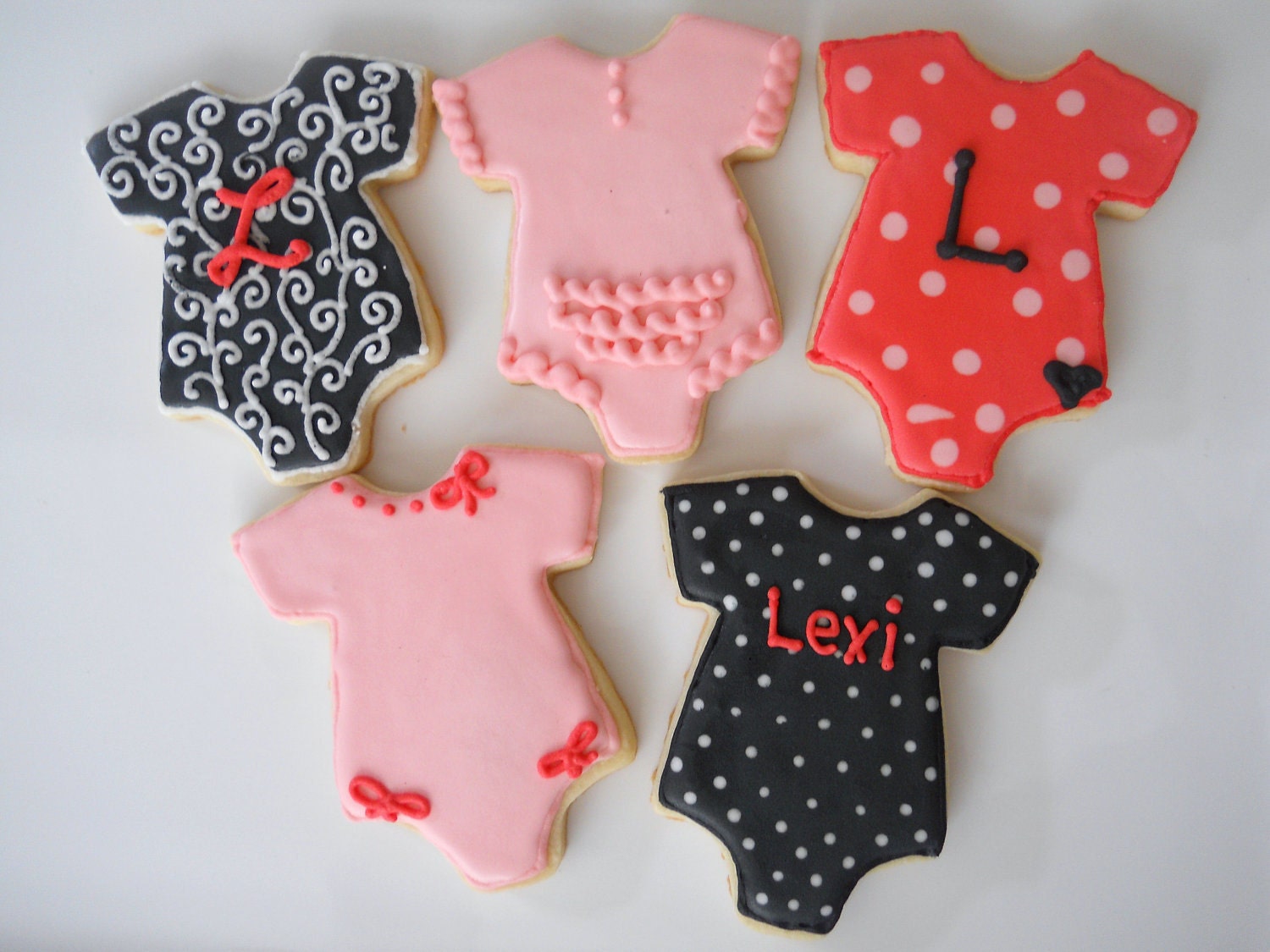 1 Dzn Onesie Baby Shower Cookies
