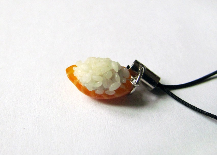 Miniature Sushi Phone Charm