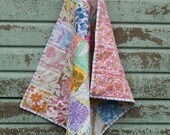 Vintage Sheet Baby Quilt Kit (including wadding/batting)