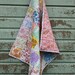 Vintage Sheet Baby Quilt Kit (including wadding/batting)