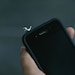 Silver phone charm - Litte bird headphone jack plug