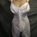 Vtg All In One Foundation Girdle Panty Pin Up Bomb Shell Bra 38D