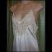 Vtg Gown Peignoir White wedding trousseau Set