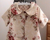 Floral Short Sleeved Jacket