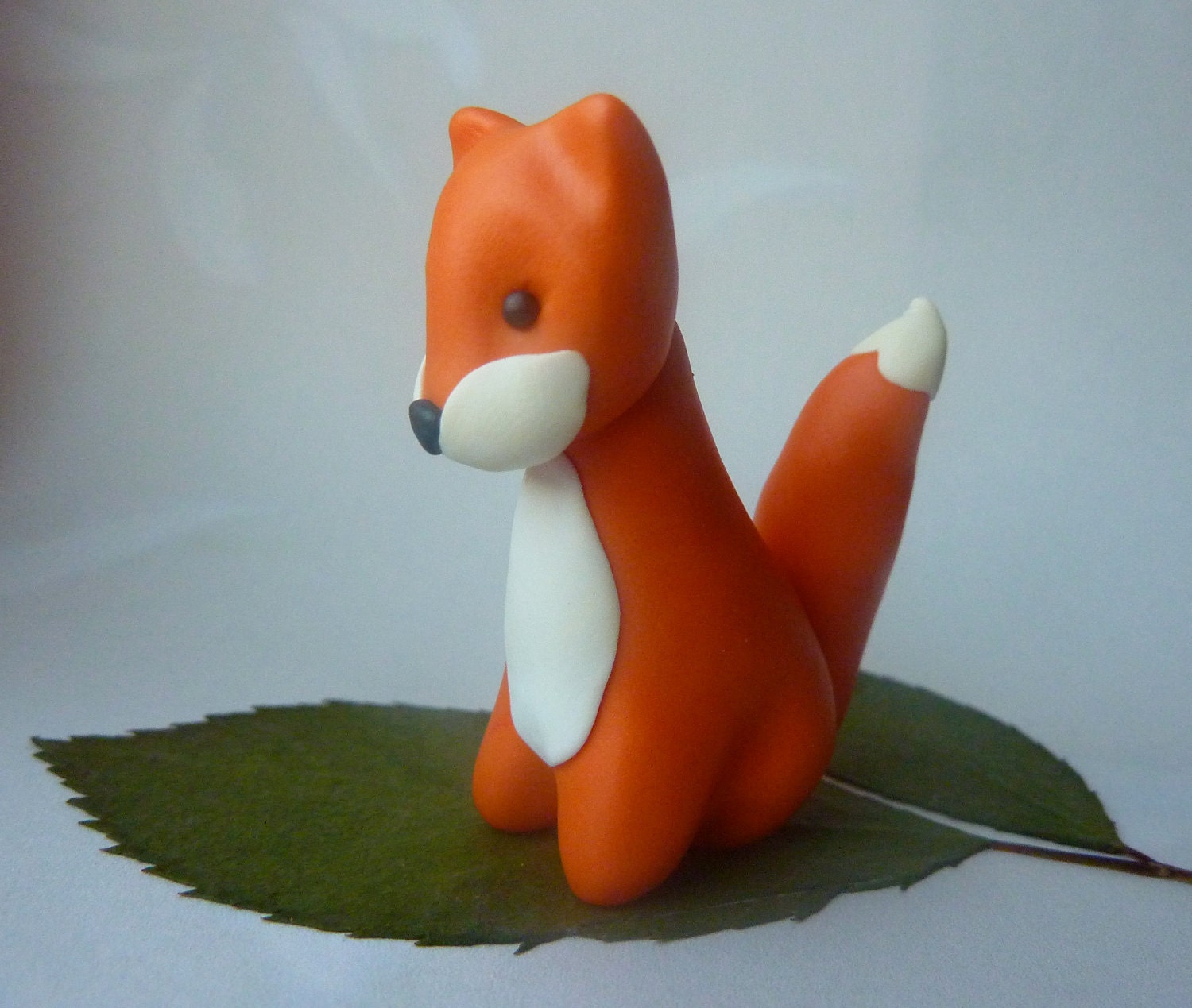 Fox - Handmade FIMO