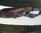 Steampunk Nerf SwarmFire Gun Post Apocalyptic Dystopian