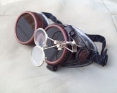 Steampunk Goggles Airship Captain Apocalyptic Mad Scientist Special
