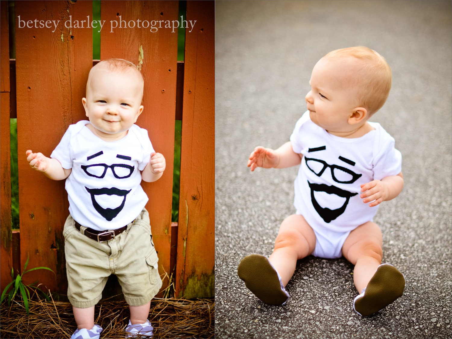 Swanky Shank Hipster "The Iconoclast" short sleeved onesie
