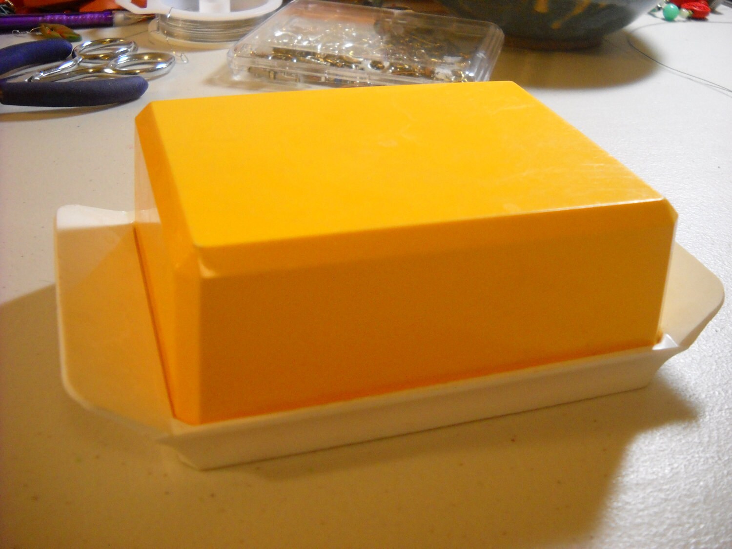 european butter dish