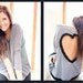 Heart Cut out Shirt Made to order Upcycled Heart shirt  Back Cut Out Shirt from BglorifiedBoutique