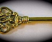 Intricate Skeleton Key Gold