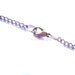 Cord Medium Necklace with Sliding Silver Plated Tubes