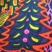 RESERVED Rare Vintage 1972 Marimekko "Eve" Fabric from Finland designed by Katsuji Wakisaka