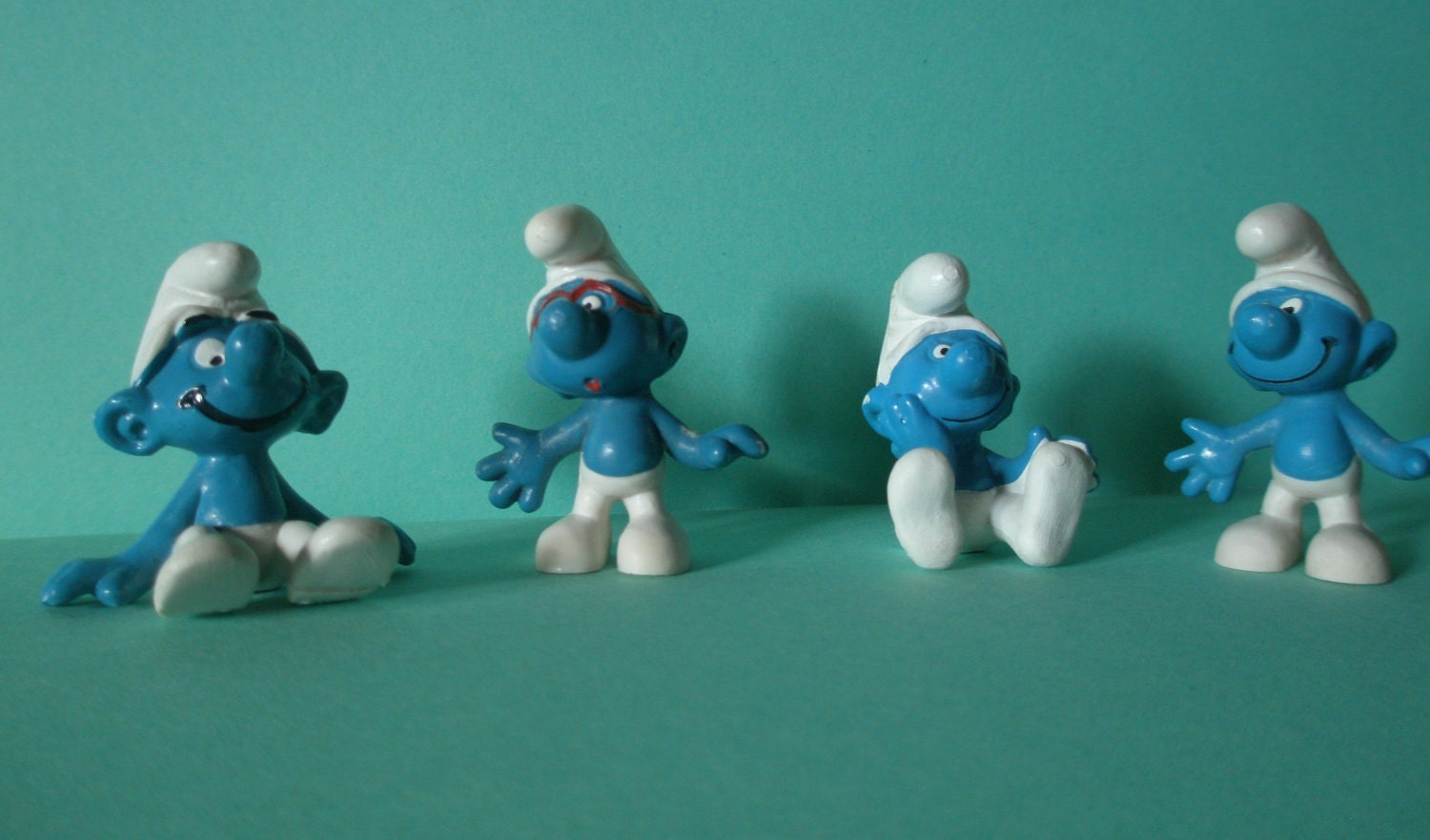 80s smurf figurines