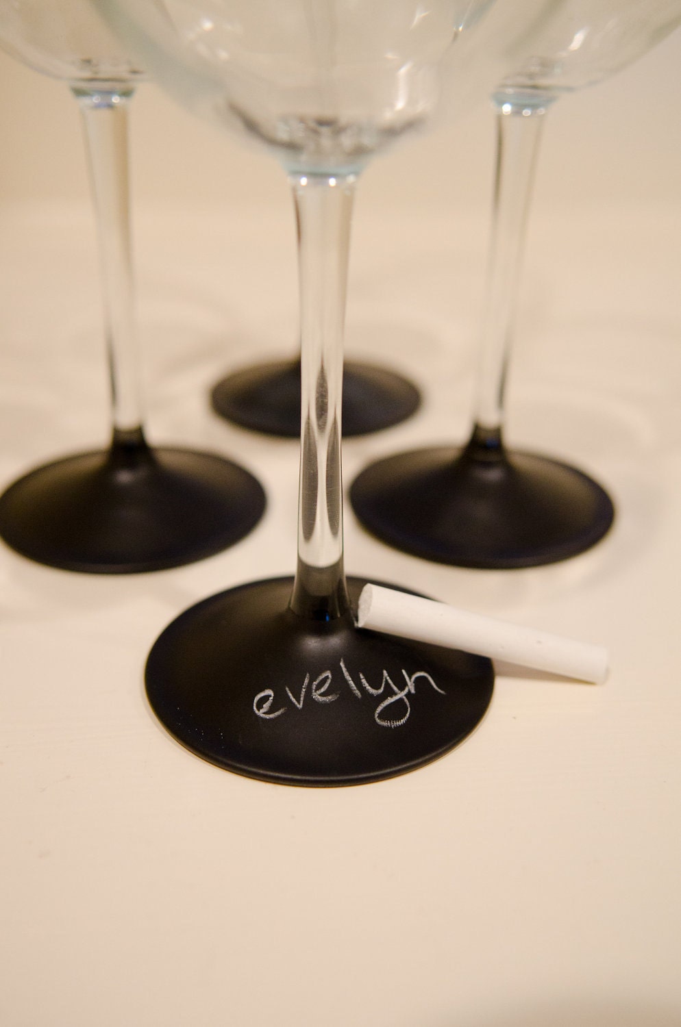 Chalk Wine Glasses