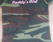 Camo custom onesie