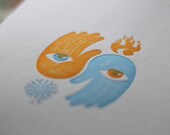 Greeting Card/Matted Art - Card to Art - Doe Eyed