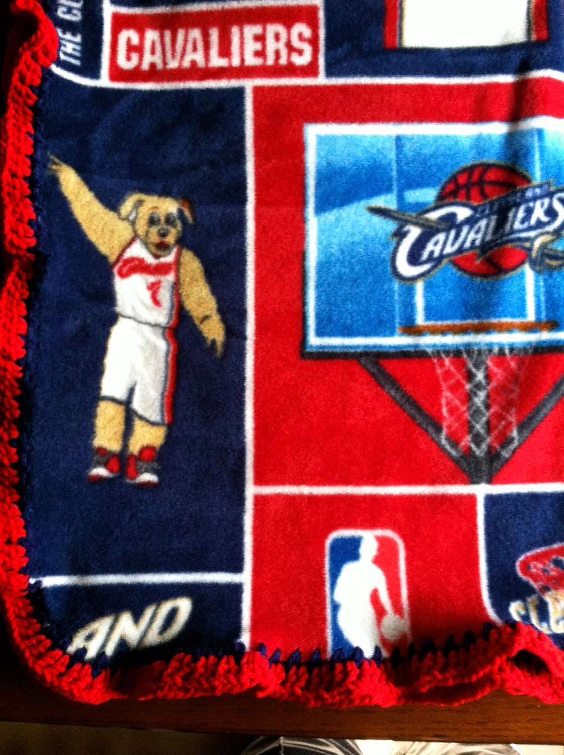Cleveland Cavaliers Basketball Fleece Sports Baby Blanket