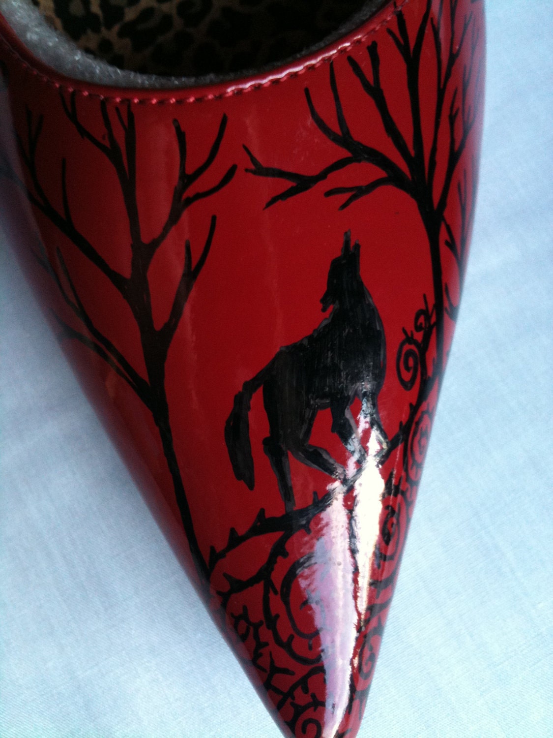 Lycanthrope Wolf Folklore Shoes UK 7 USA 9.5