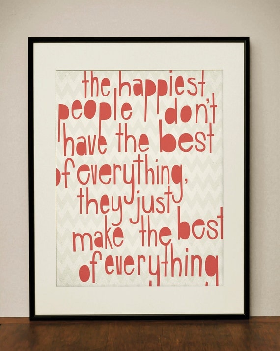 Happiest People 11x14 Art Print