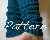 PATTERN:  Classic Warmers, Easy Crochet PDF InStAnT DowNLoaD, Ballet Dance Yoga Socks Leg Warmers, slouchy, old school, Permission to Sell