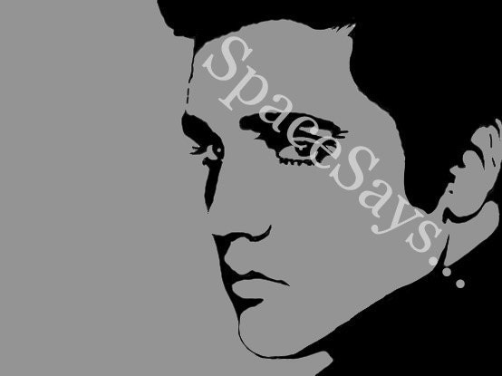 Elvis Presley Hand Painted Pop Portrait on 8x10 Canvas