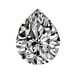 Pear-cut Diamond Print