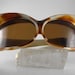 Vintage Sunglasses Ultra Mod Cats Eye Visors Frame Italy 1966 Collectors Item