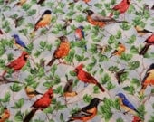 Table Runner Spring Birds Sweet Melody