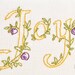 Joy - Fruit of the Spirit Series - Embroidery Pattern PDF